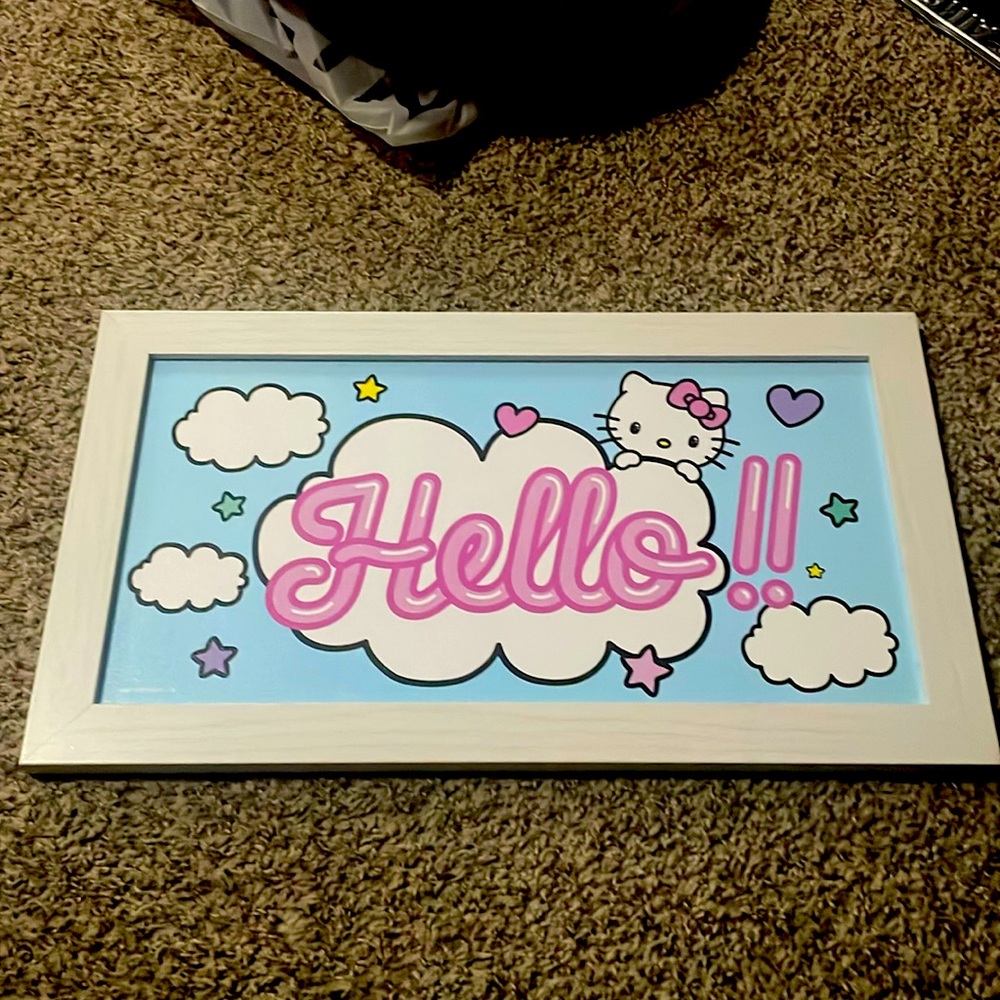 Hello kitty frame !